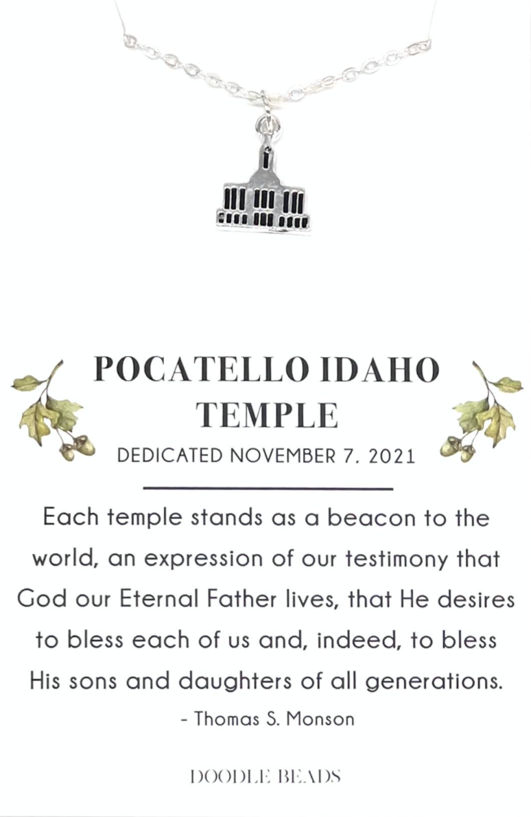 Pocatello Temple Necklace, , large image number 0