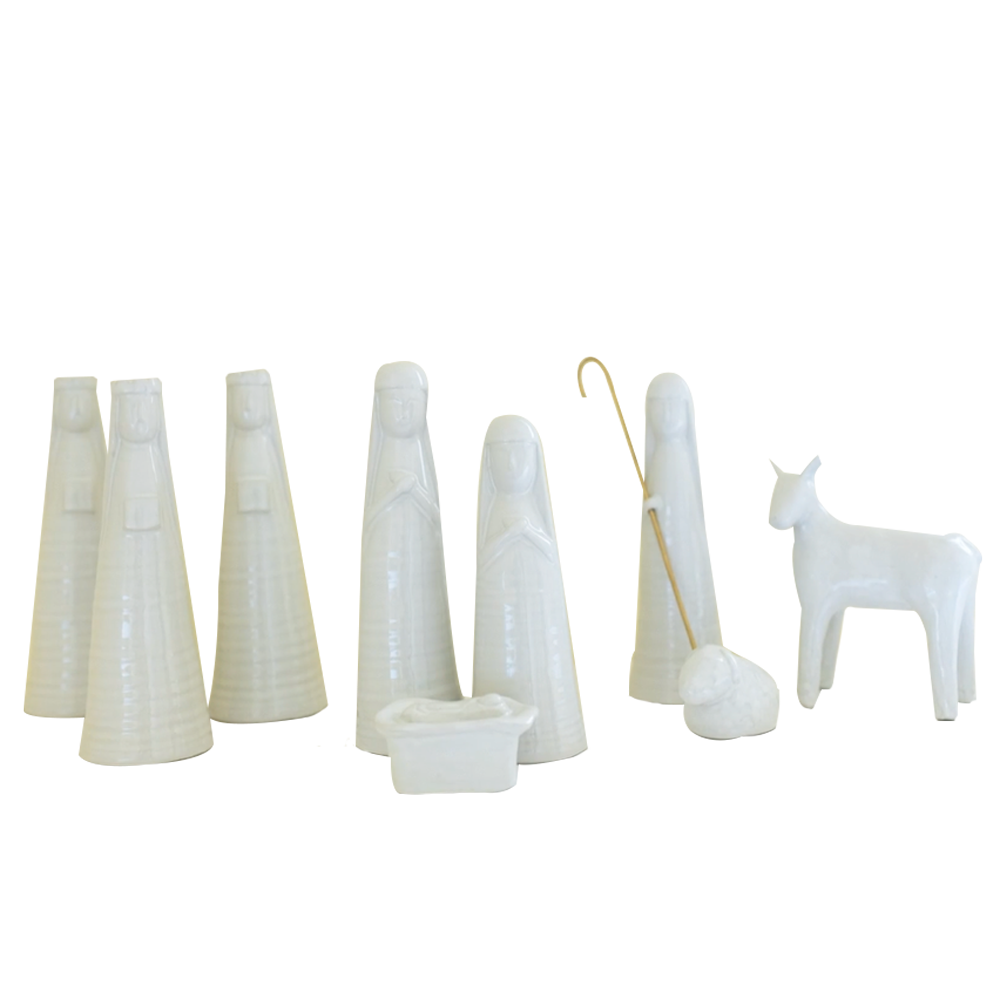Handmade Vietnamese Ceramic Nativity, , large image number 0