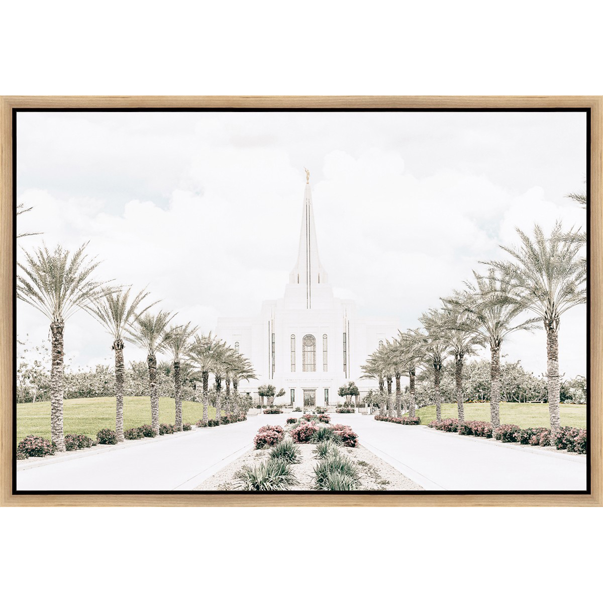 Sweet is the Work, Gilbert Temple (31.5x21.5 Framed Canvas)