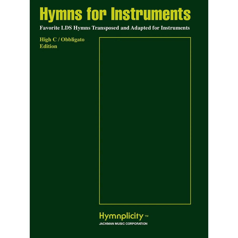 Hymns For Instruments Songbook High / Obbligato Flute Violin 