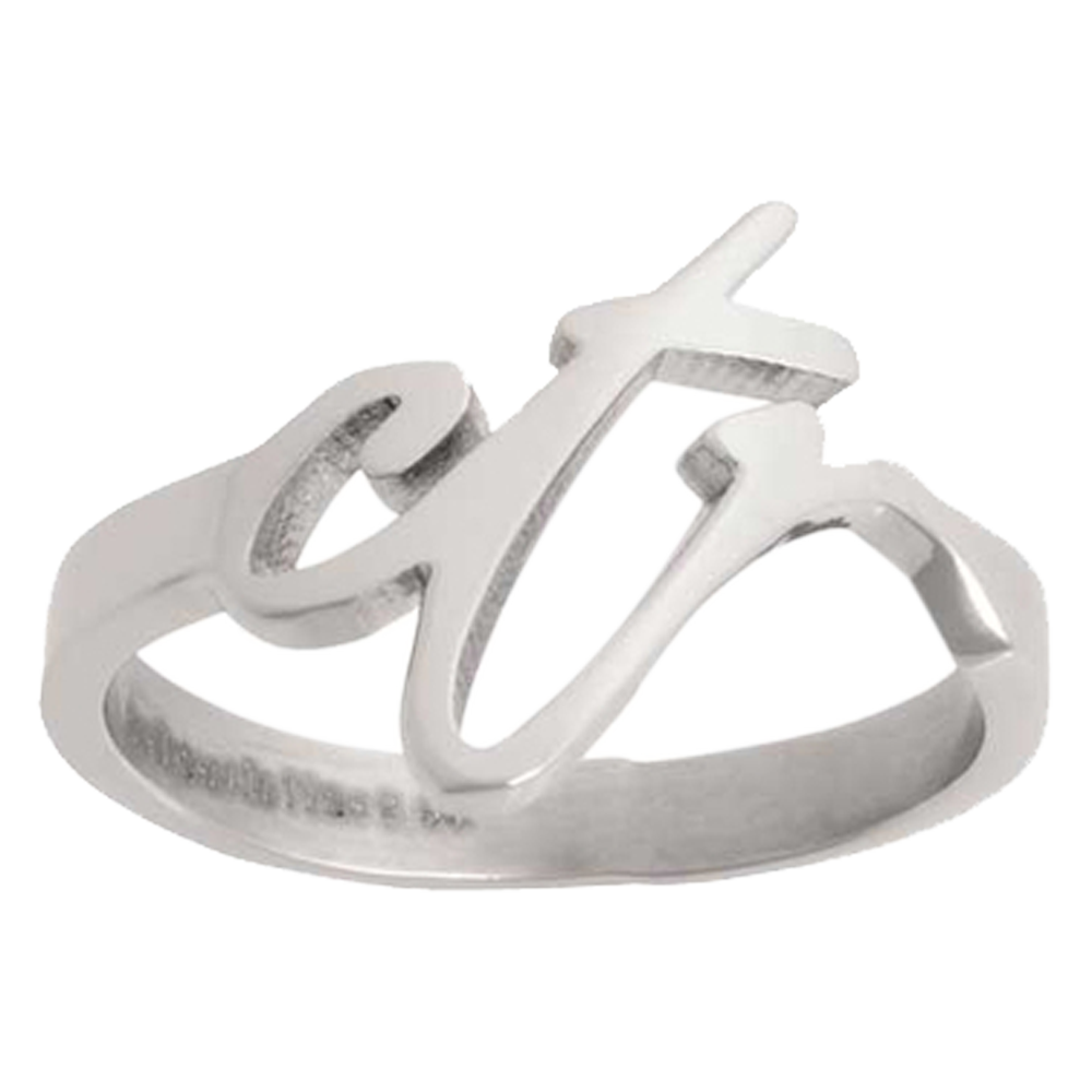 Small Cursive CTR Ring, , large image number 0