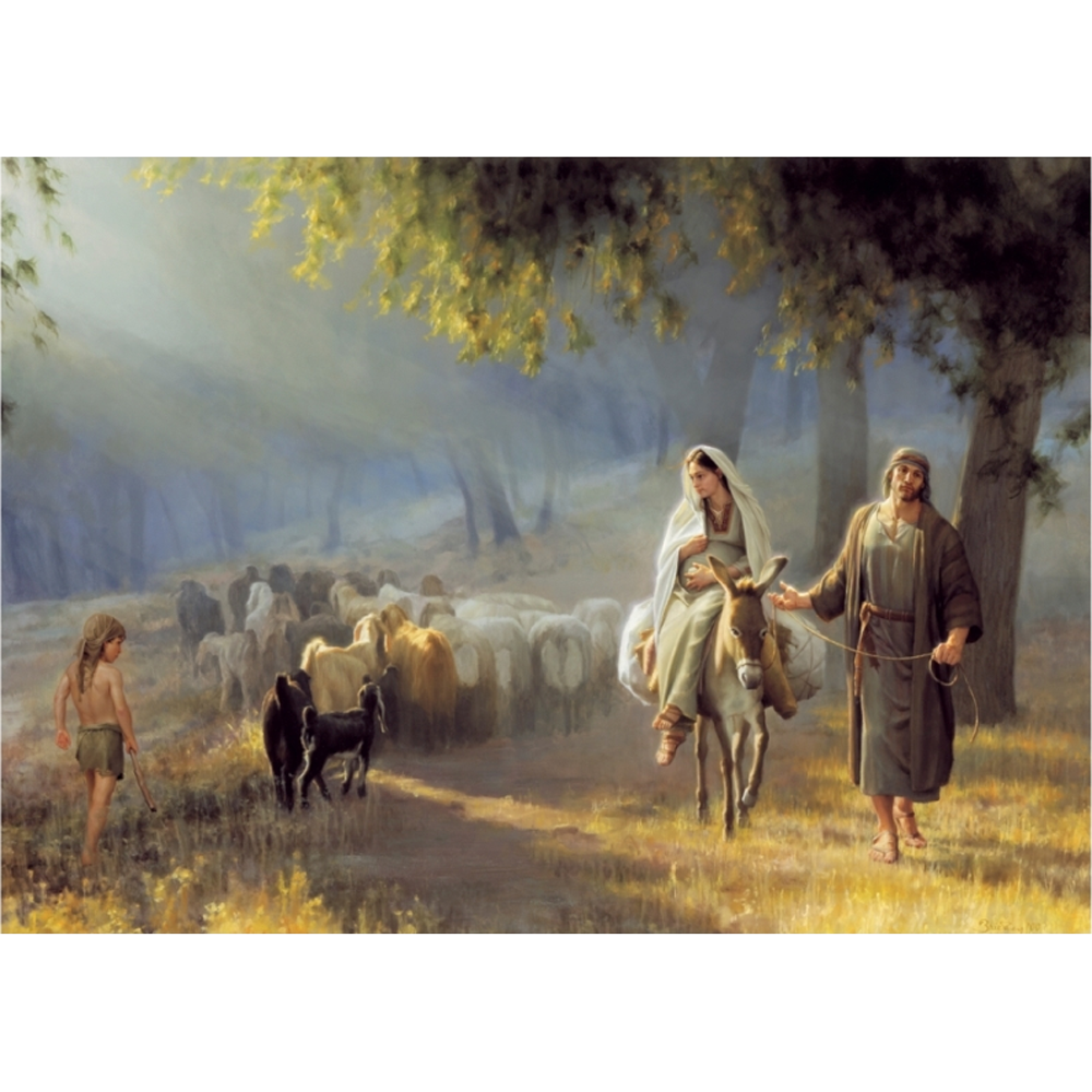 Journey to Bethlehem (53x39 Framed Art), , large image number 0
