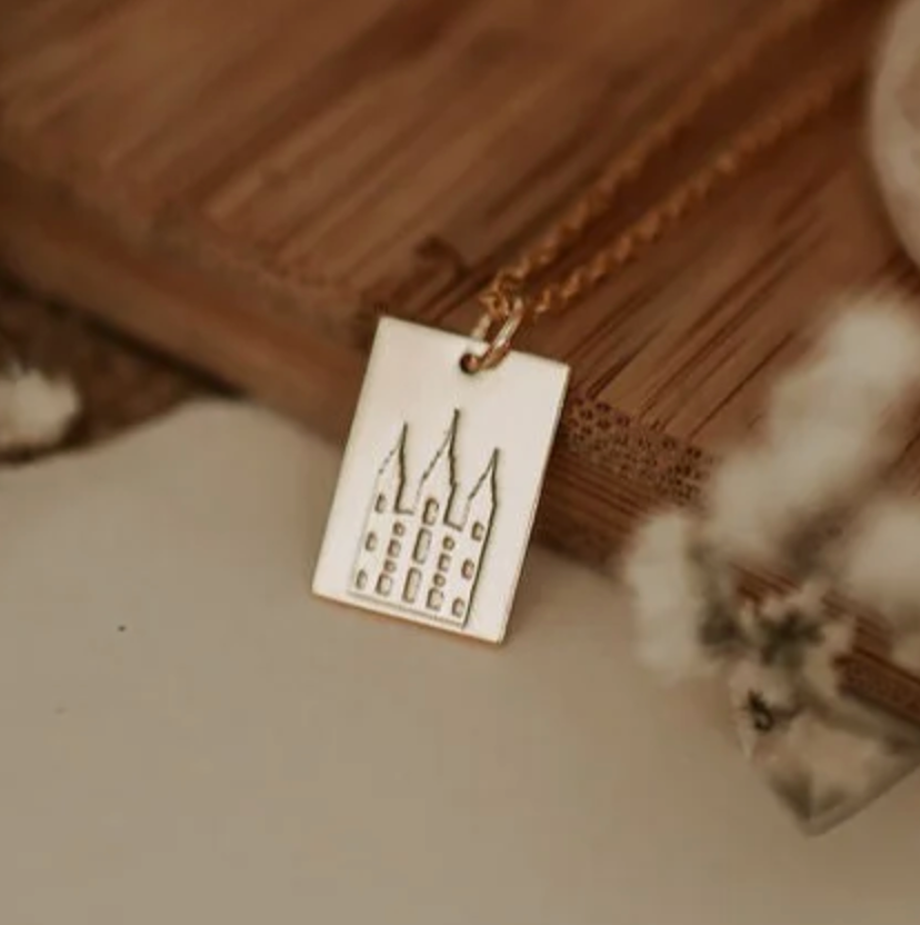 Salt Lake Temple Square Necklace, , large image number 1