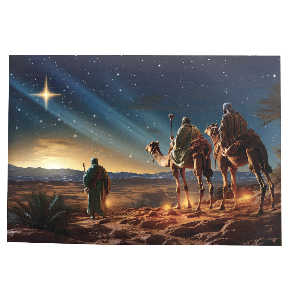Wisemen Boxed Christmas Cards, , large image number 0