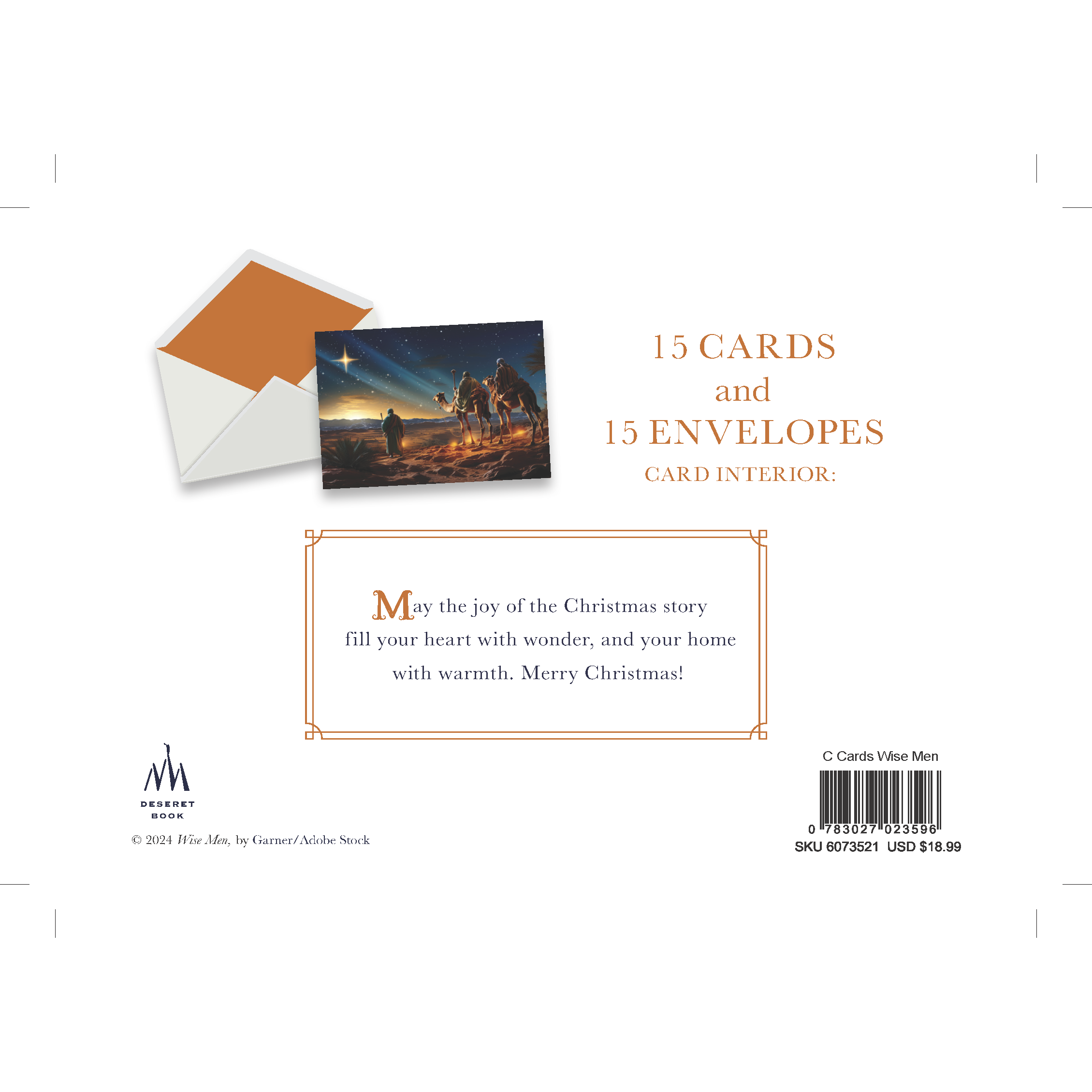 Wisemen Boxed Christmas Cards, , large image number 3