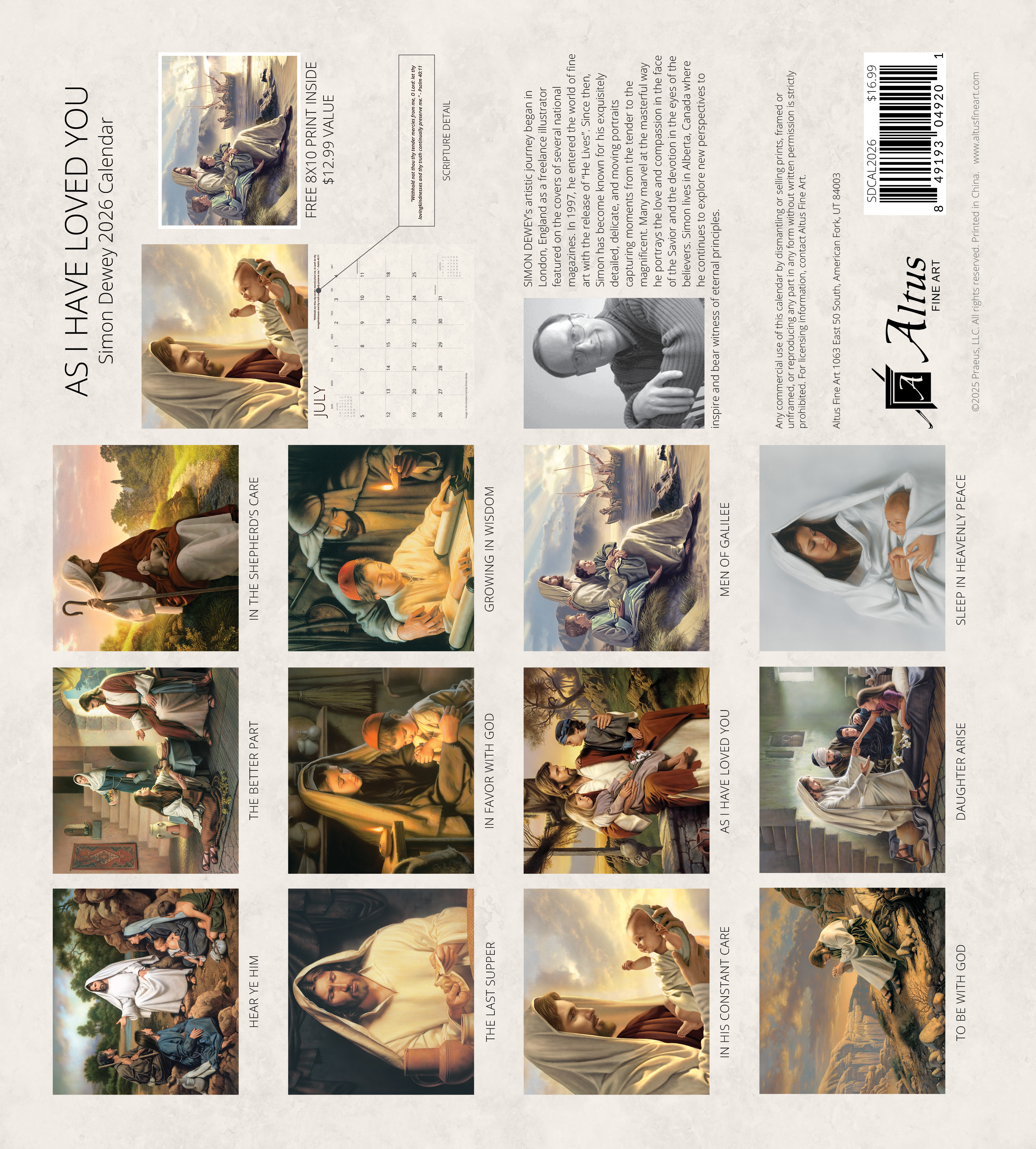 2026 As I Have Loved You Calendar, , large image number 6
