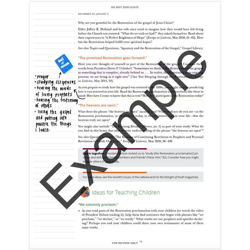 Come, Follow Me - For Home & Church, Doctrine and Covenants 2025 Journal Edition, , large image number 2