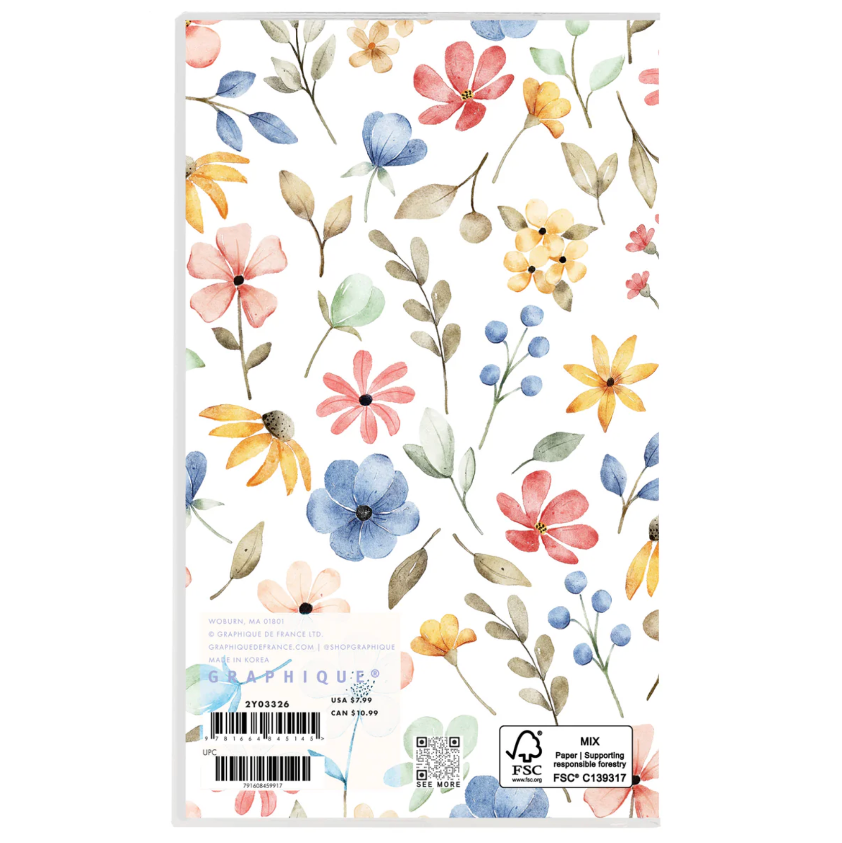 2026 Happy Floral 2 Year Pocket Planner, , large image number 4