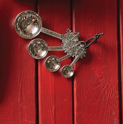 Snowflake Measuring Spoons, , large image number 1