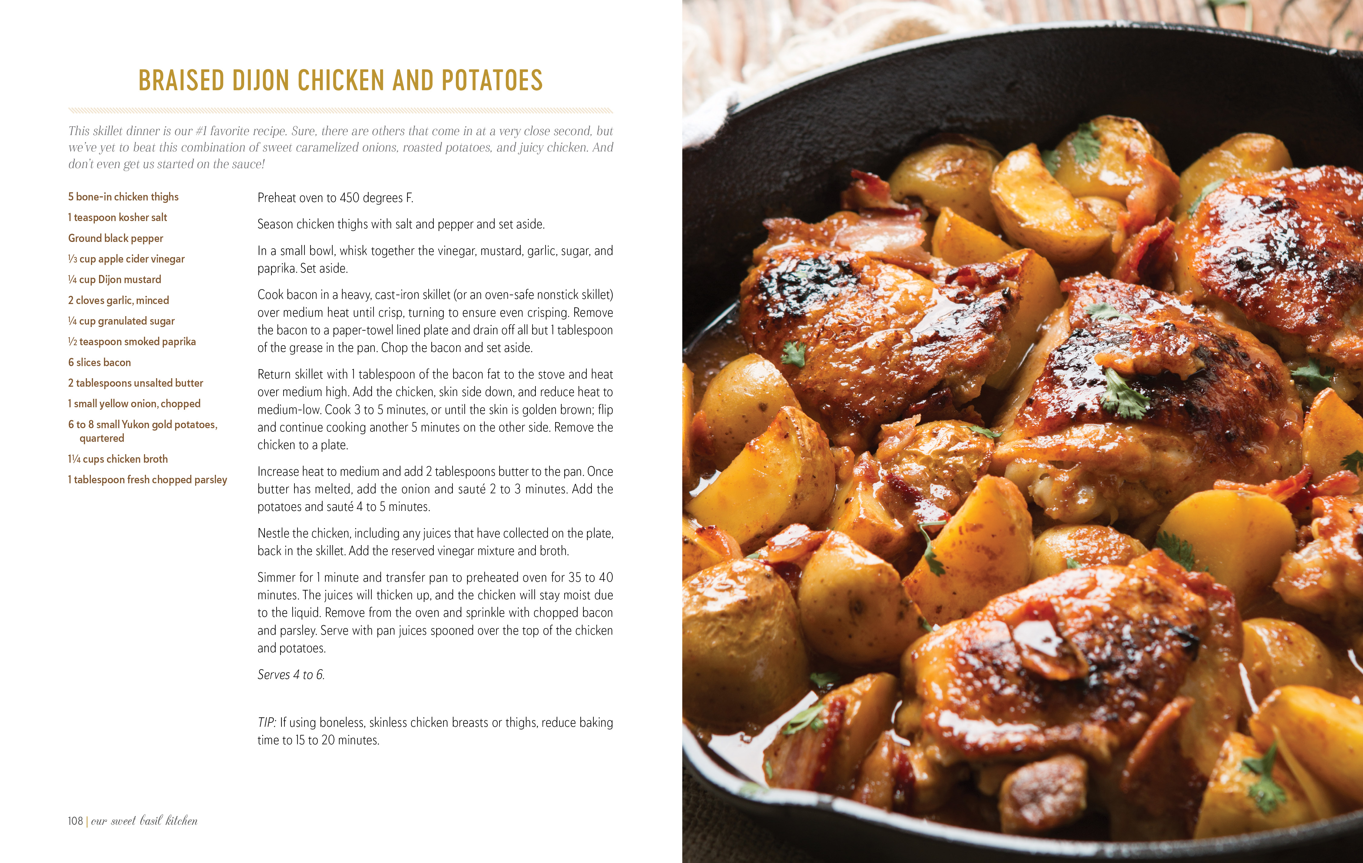 Our Sweet Basil Kitchen Cookbook, , large image number 3
