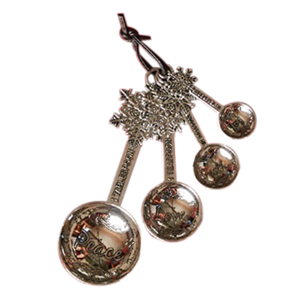 Snowflake Measuring Spoons, , large image number 0