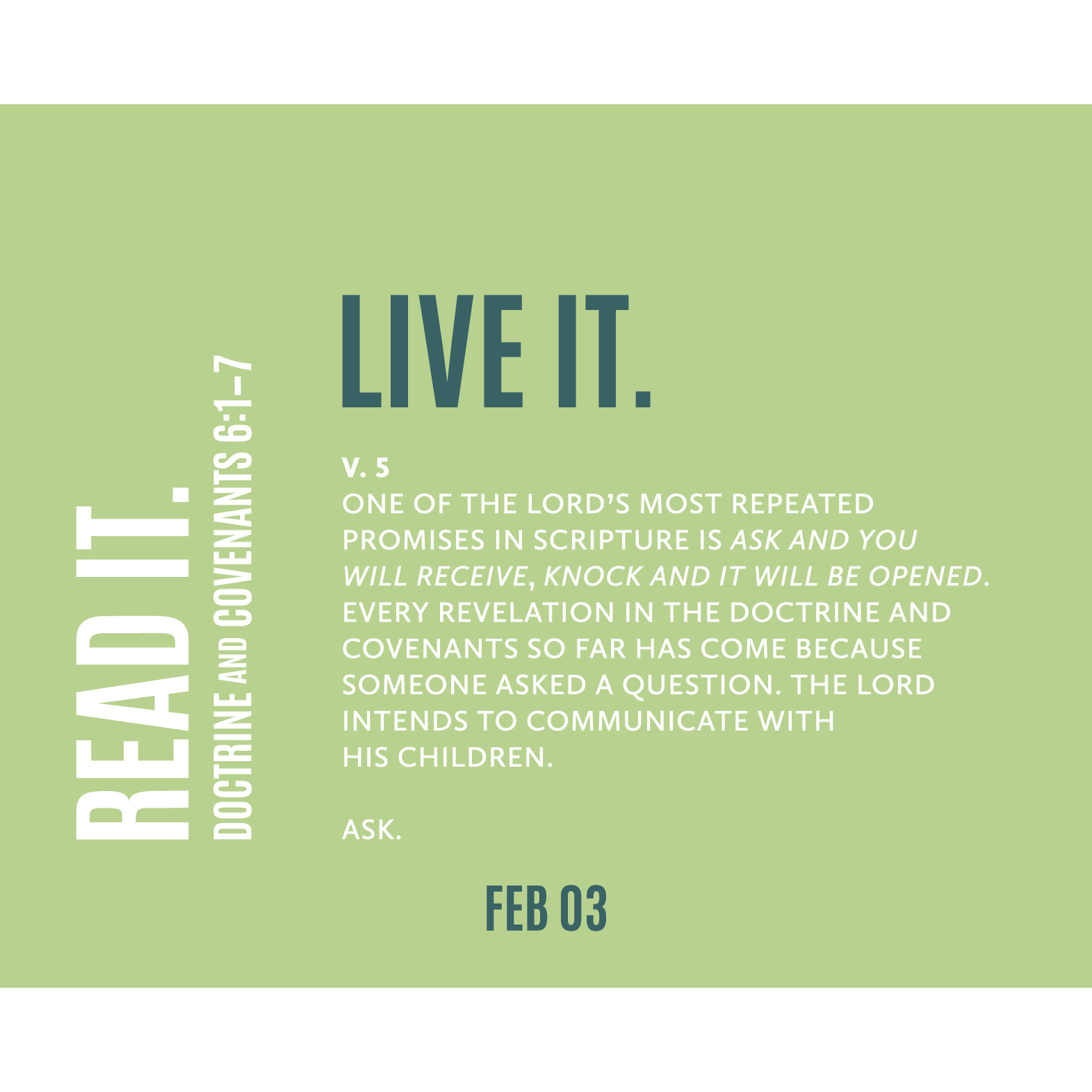 Don't Miss This Daily Doctrine and Covenants Study Calendar, , large image number 3