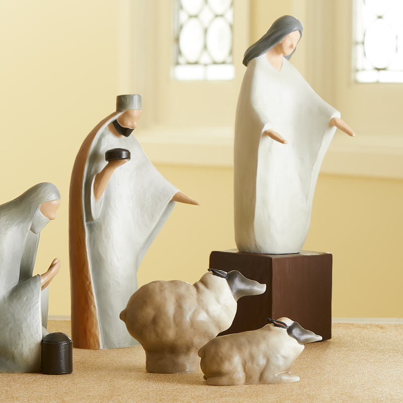 Love's Pure Light Kate Lee Nativity Angel Stand, , large image number 2