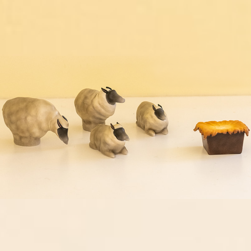 Love's Pure Light Kate Lee Resin Nativity Sheep, , large