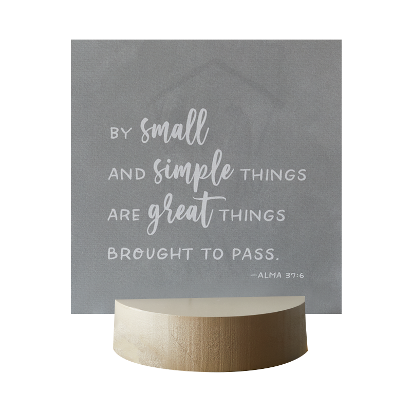 Print Stand with Double Sided Print (Premium), , large