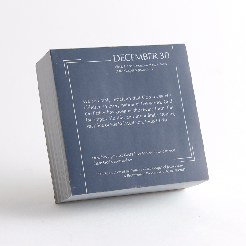 Ponder Daily: Doctrine and Covenants Desktop Calendar, , large image number 3