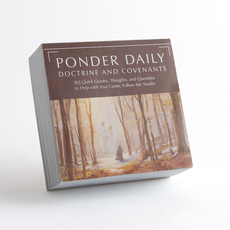 Ponder Daily: Doctrine and Covenants Desktop Calendar, , large