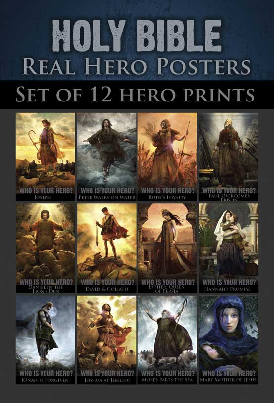 Holy Bible Real Hero (3x4 Prints), , large image number 0