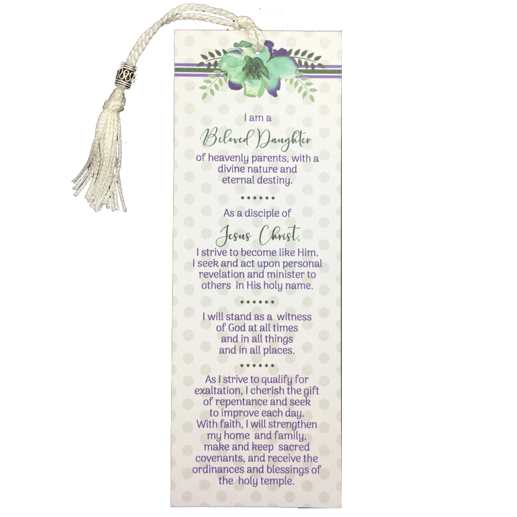 Young Women Theme Bookmark