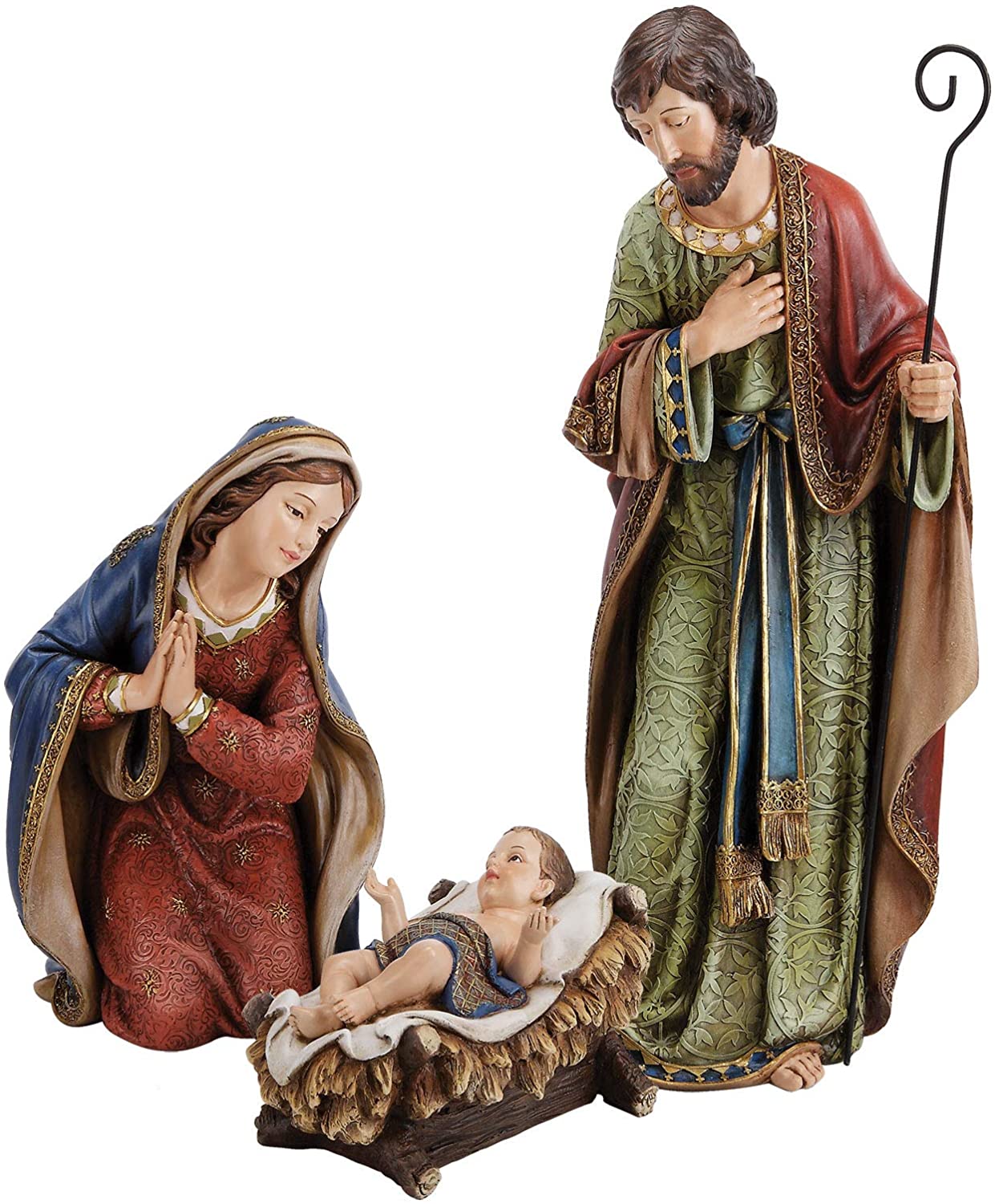 Adorned Holy Family Nativity, , large image number 1