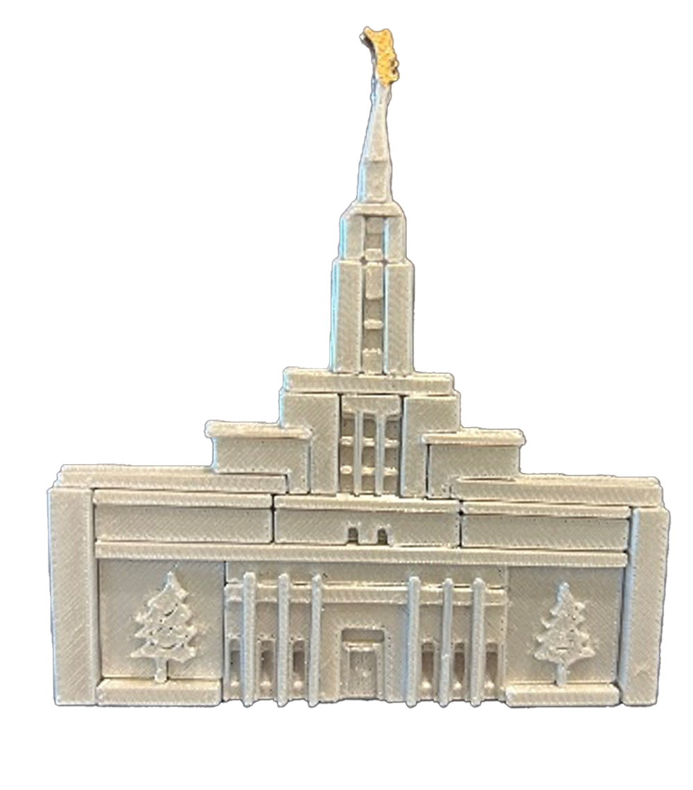 Draper Utah Temple Magnet, , large image number 0