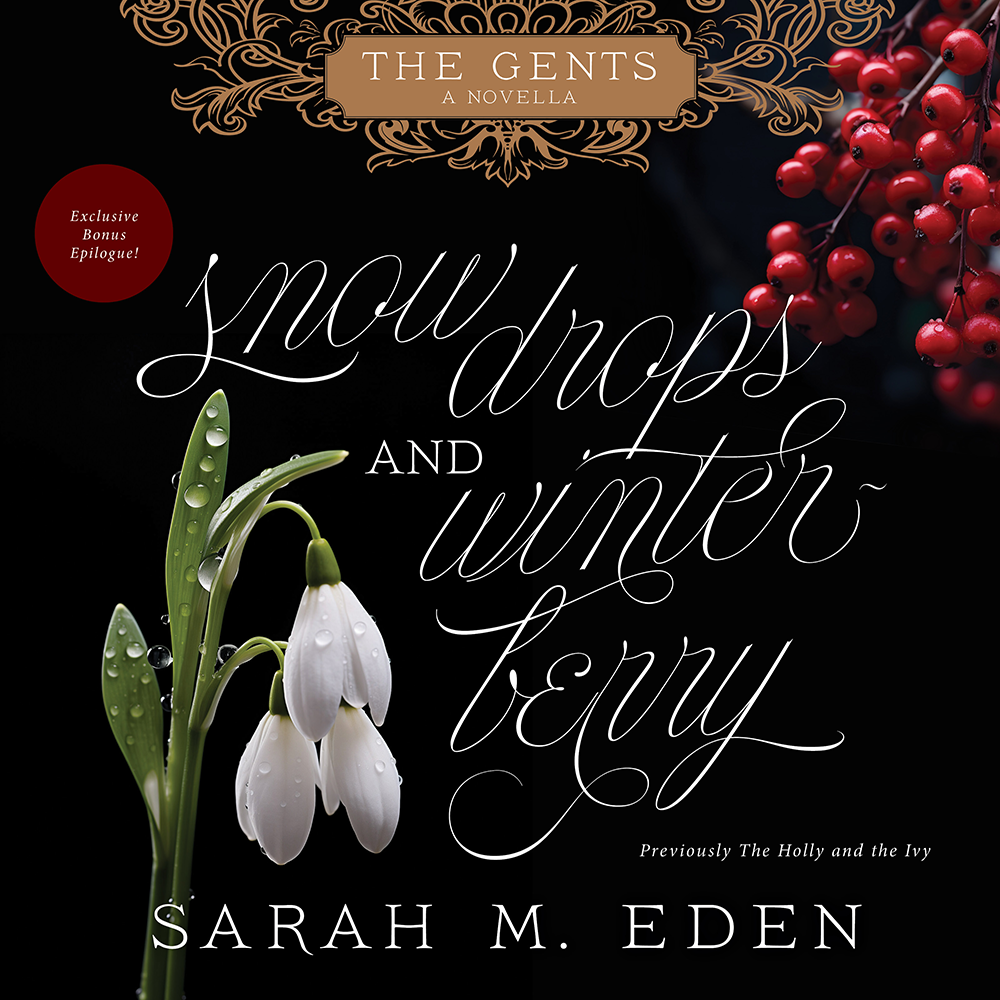 Snowdrops and Winterberry, , large