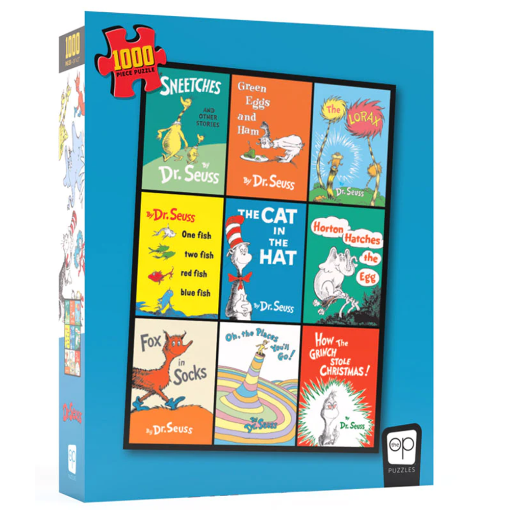 Dr. Seuss Books 1000 Piece Puzzle, , large image number 0
