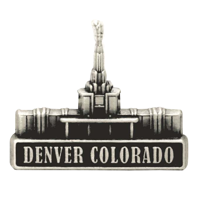 Denver Temple Pin