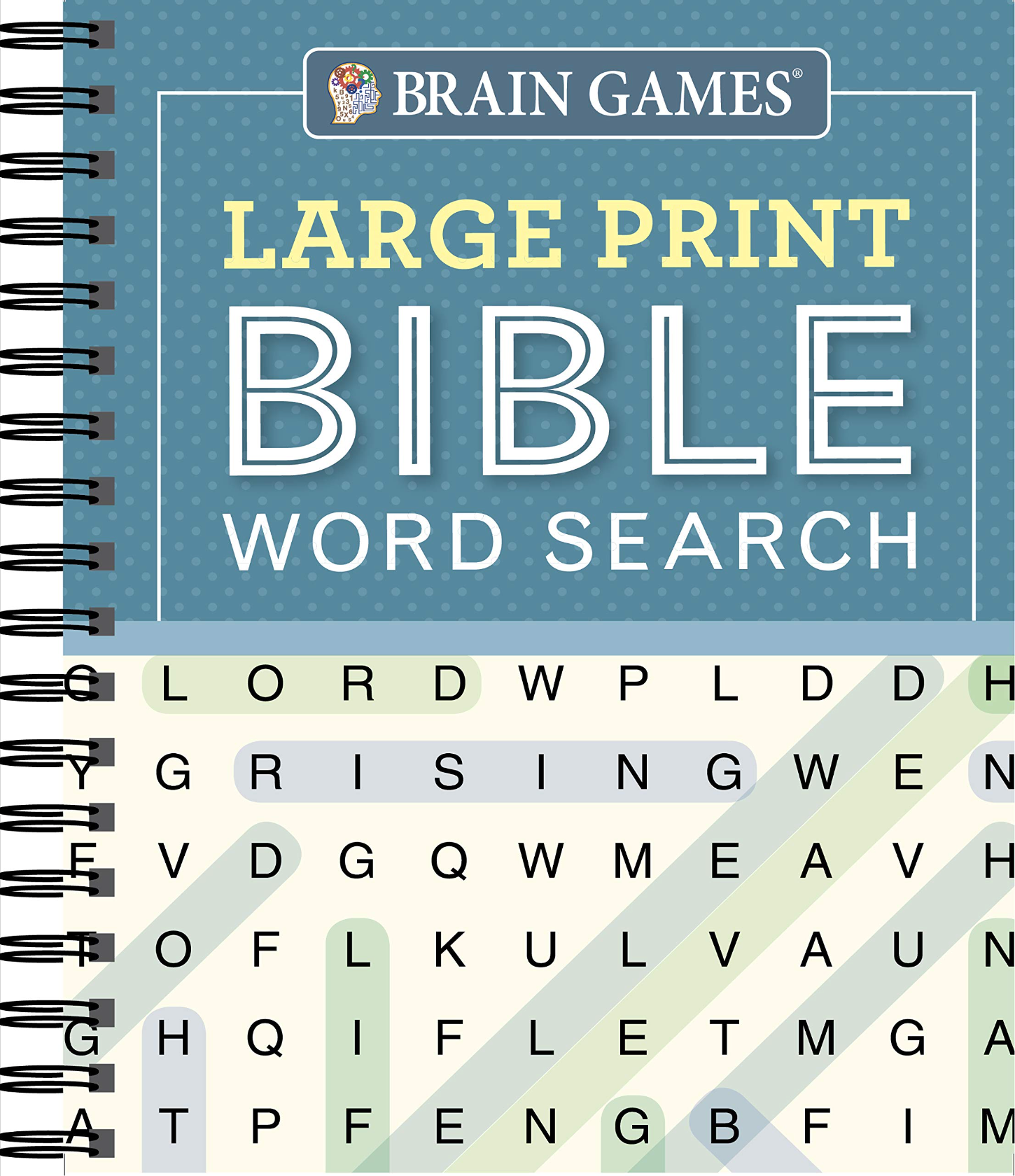 Brain Games Large Print Bible Word Search, , large image number 0