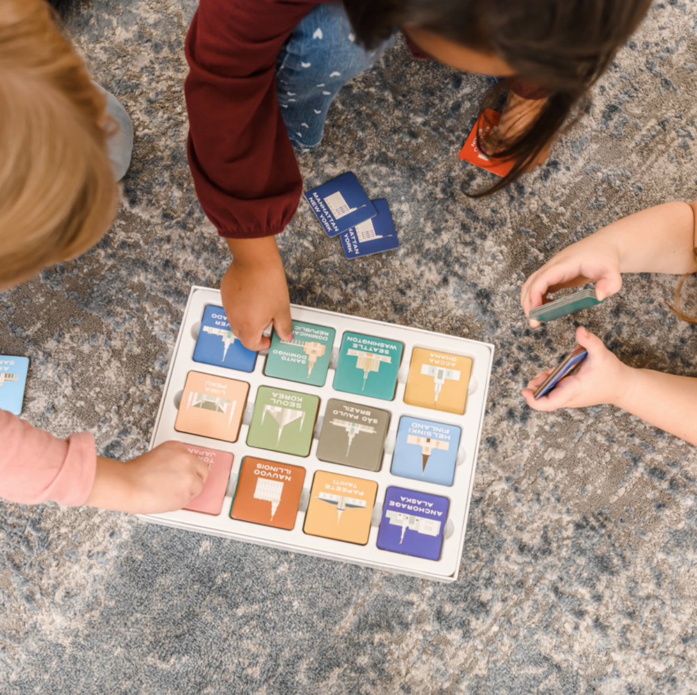 Temples of the World Memory Matching Game, , large