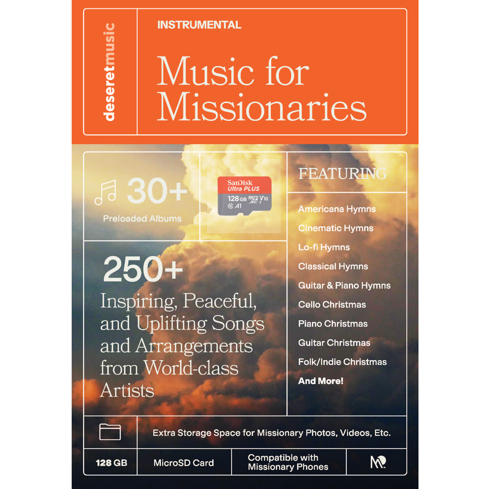 MicroSD Instrumental Music for Missionaries