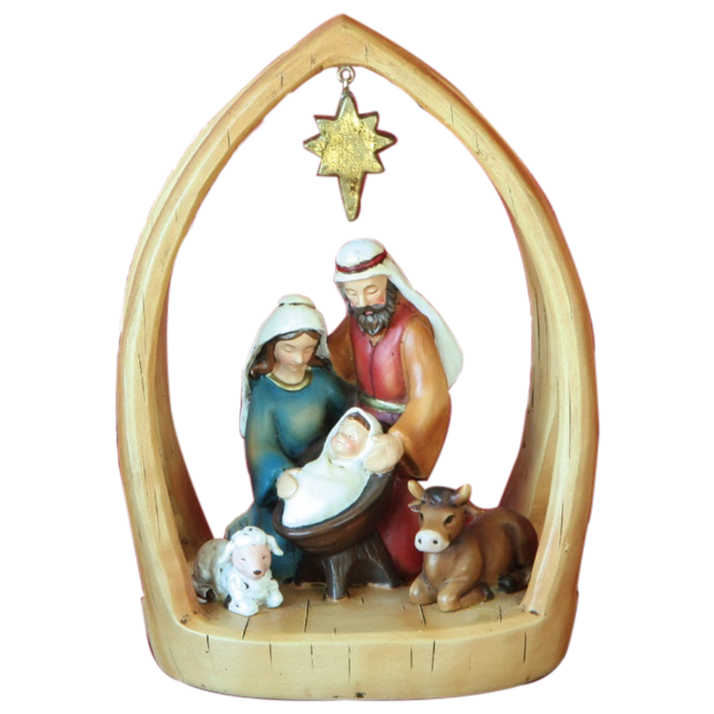 Hanging Star Nativity, , large image number 1