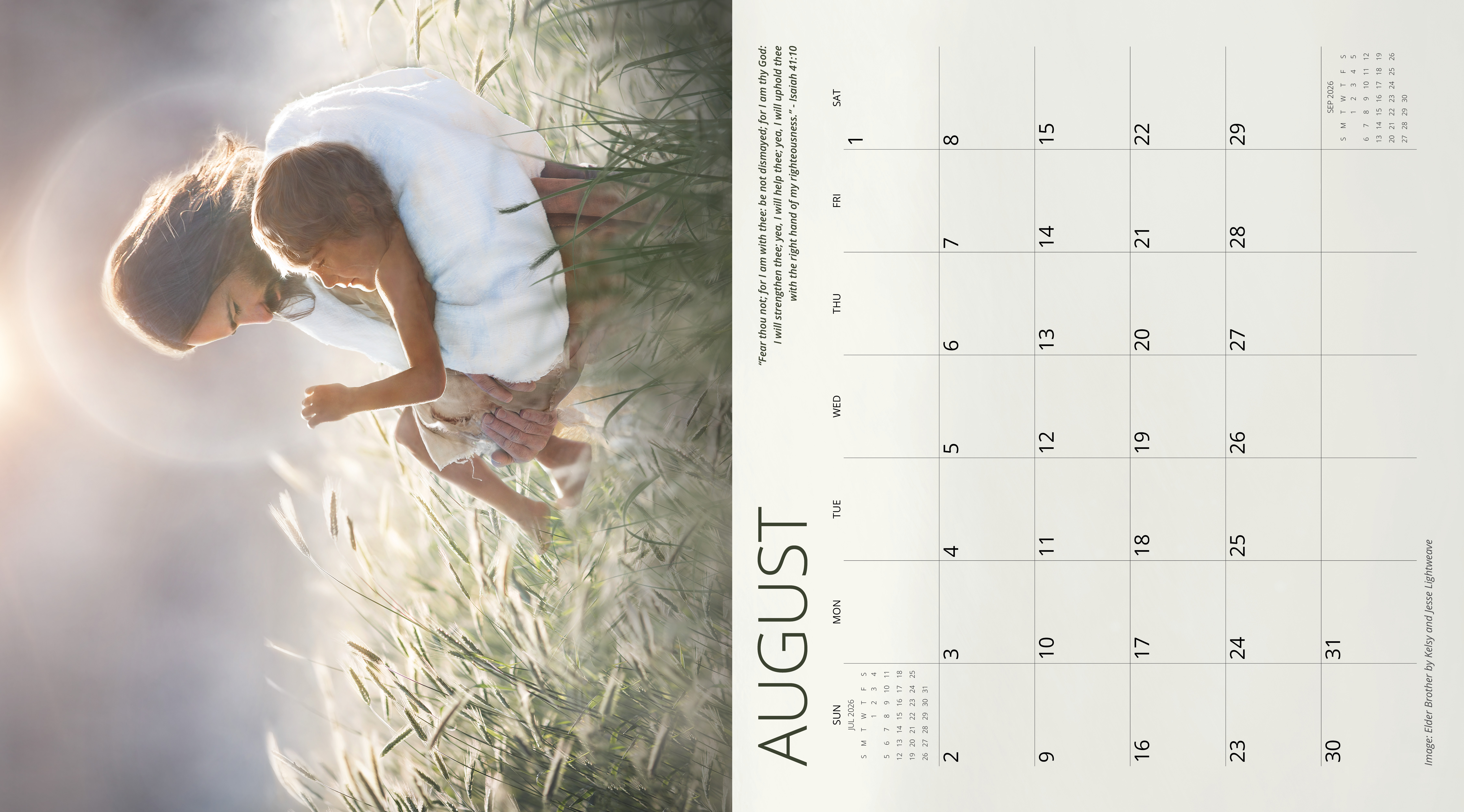 2026 Majestic Savior Calendar, , large image number 3