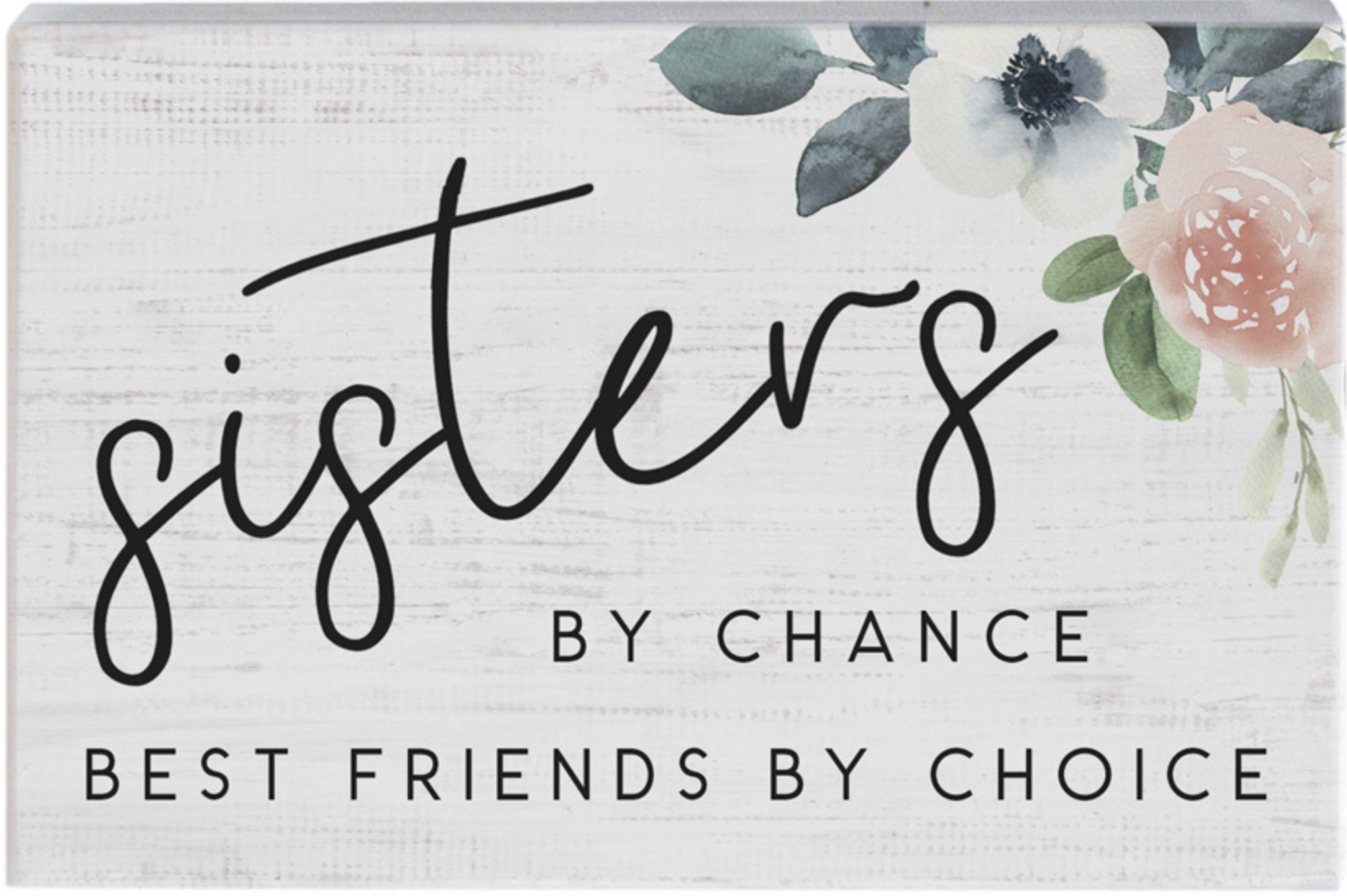 Sisters, Friends by Choice (5x5 Plaque), , large image number 0
