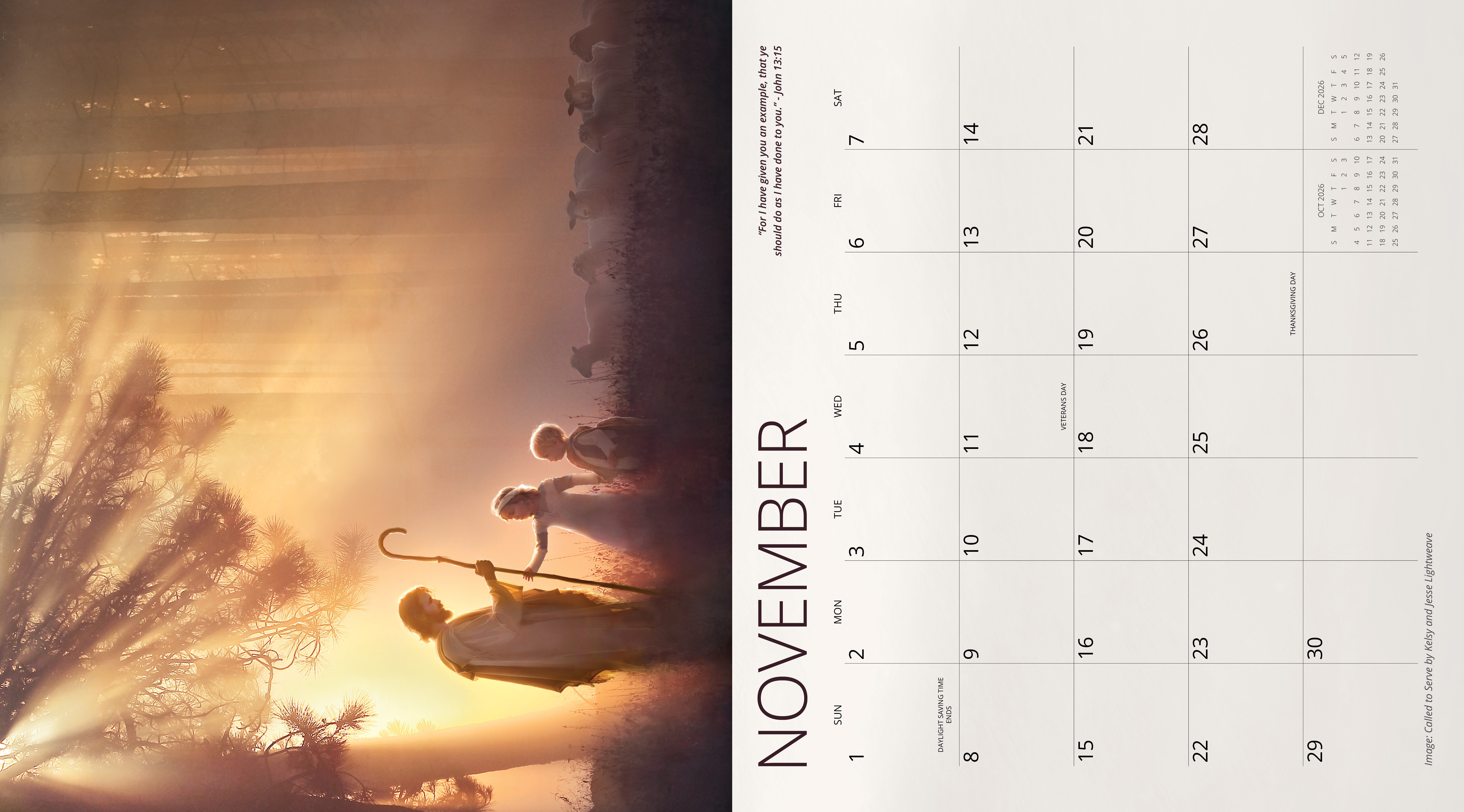 2026 Majestic Savior Calendar, , large image number 4