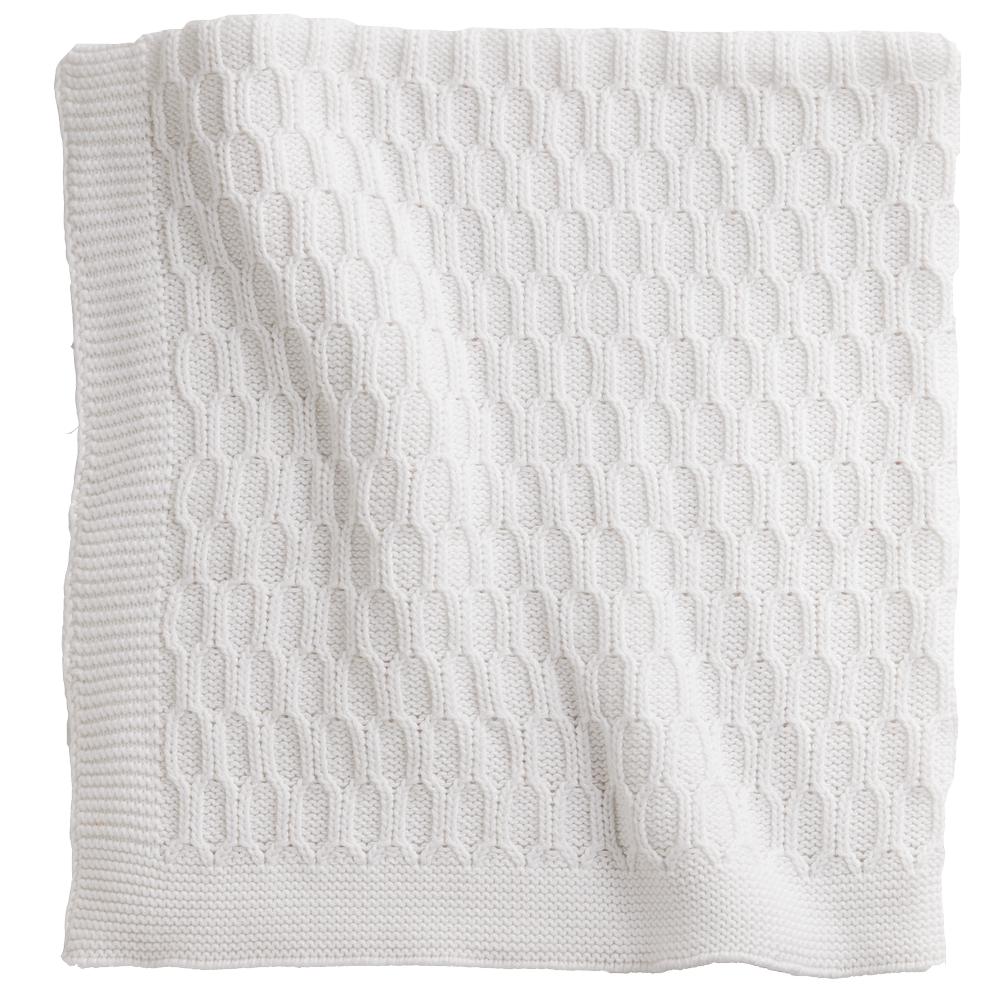 Scalloped Blessing Blanket
