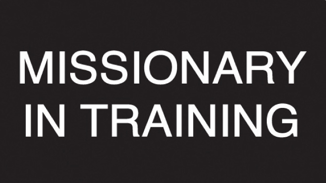 Missionary in Training Pin-On Badge, , large image number 1