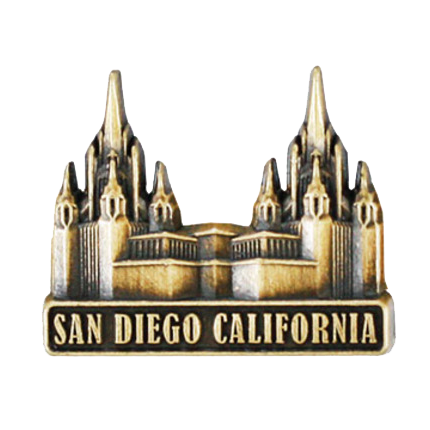 San Diego Temple Pin, , large image number 0