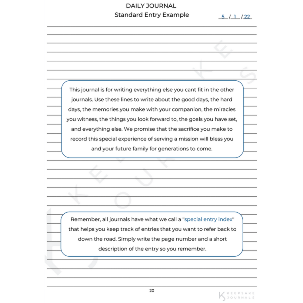Daily Missionary Journal, , large