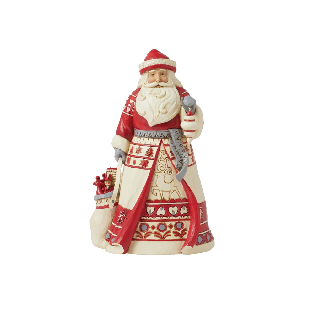 Heartwood Creek Nordic Noel Santa Figurine