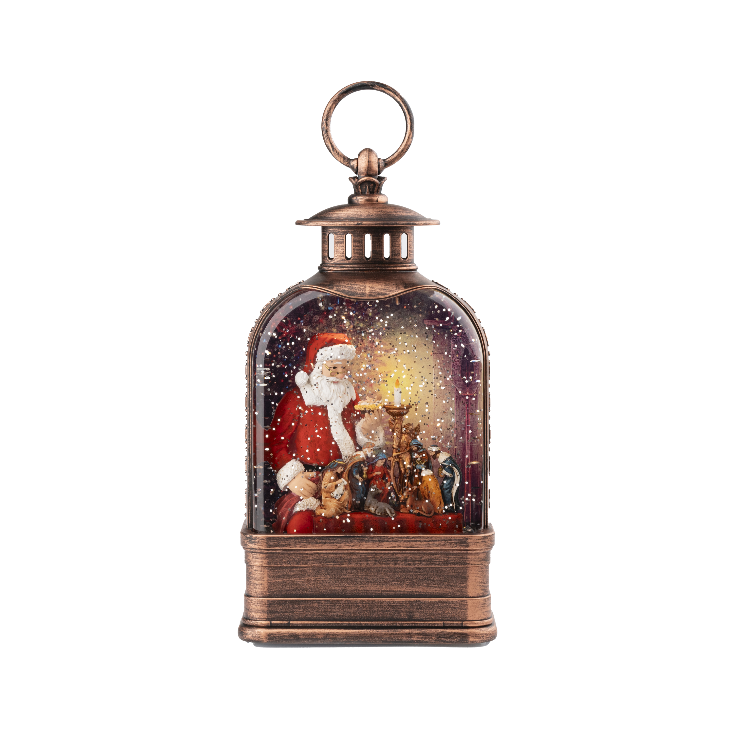 The Spirit of Christmas Resin Nativity Lantern