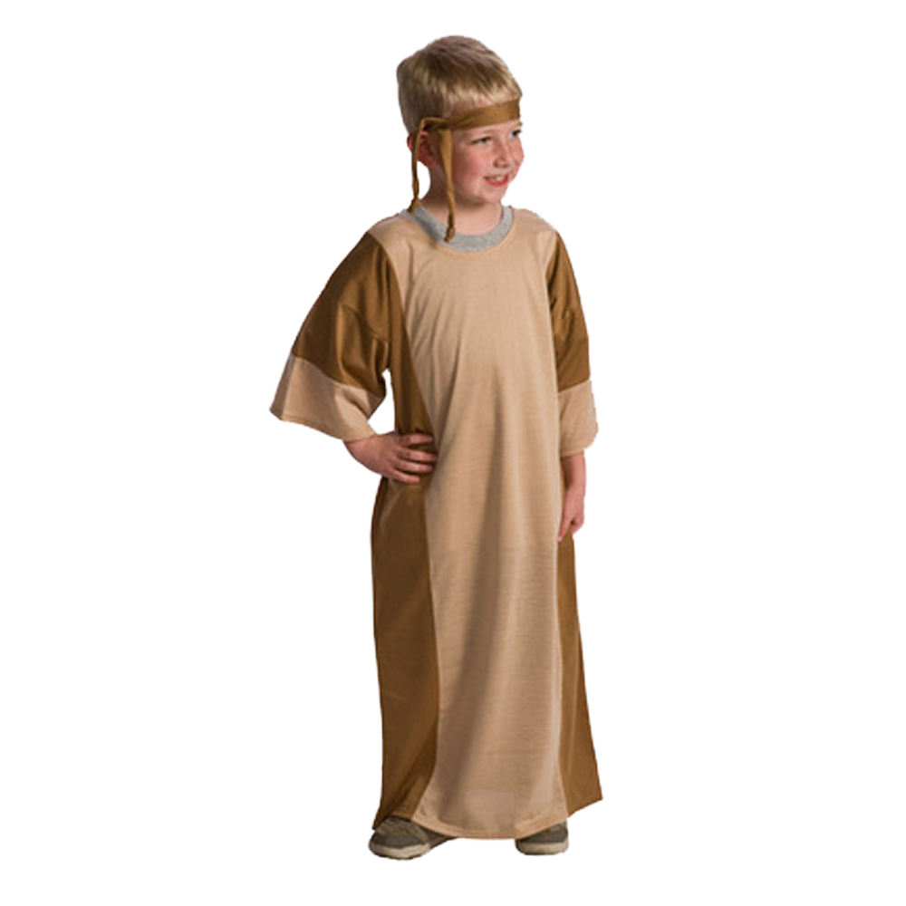 Children's Nativity Shepherd Costume, , large image number 0
