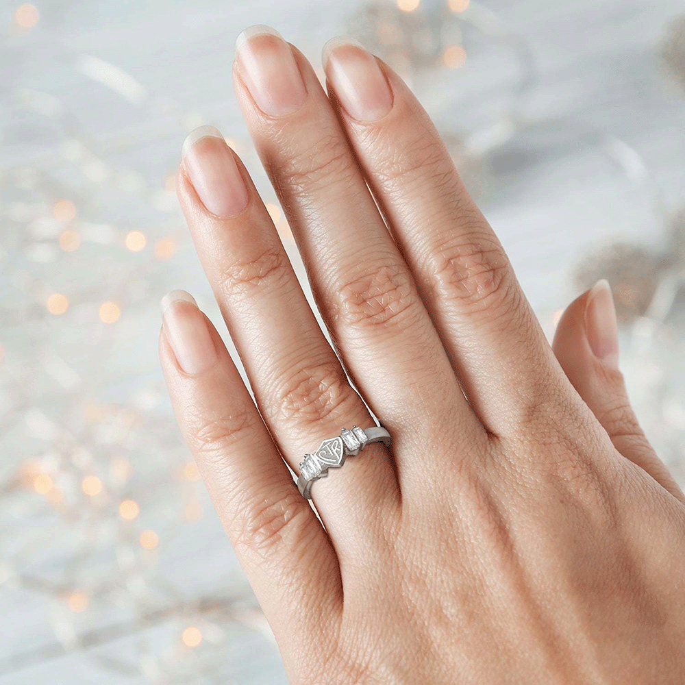 Baguette CTR Ring, , large image number 1