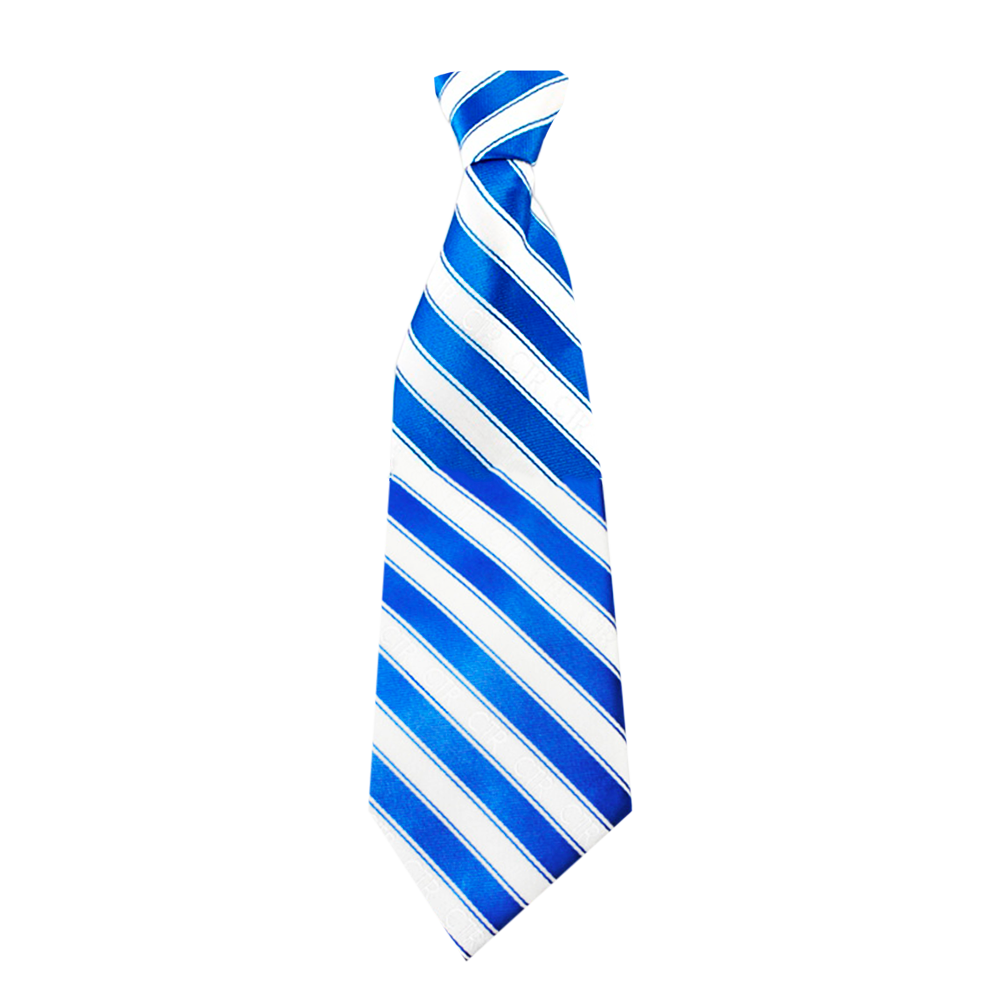 Youth Blue/White CTR Necktie
