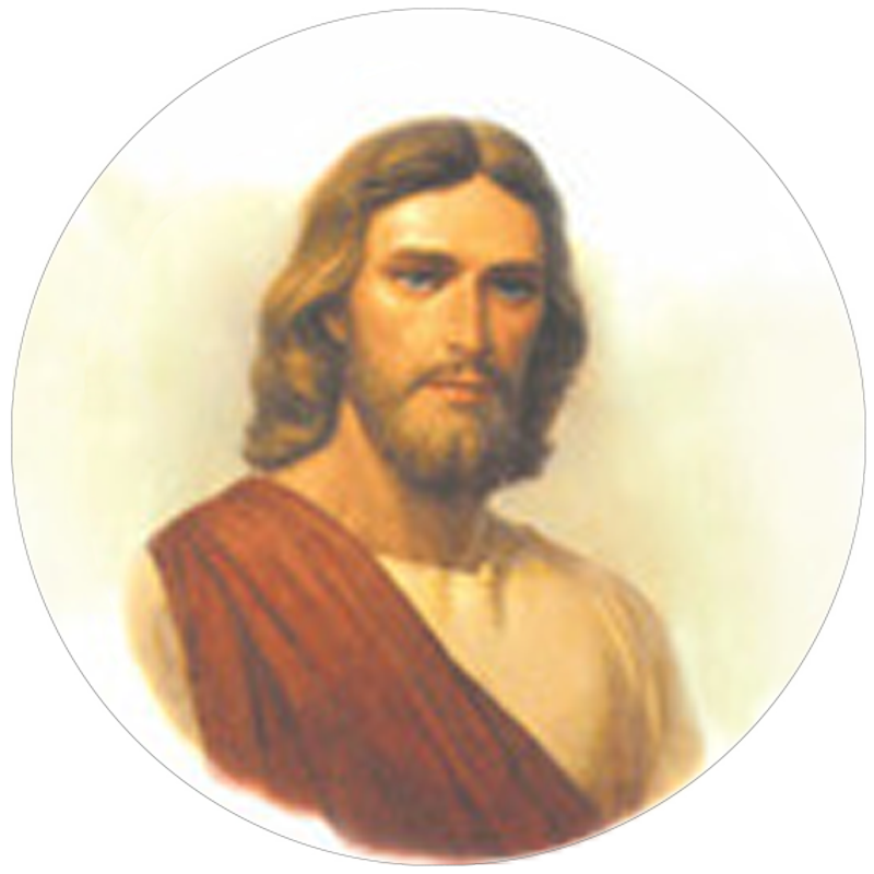 Head of Christ Stickers, , large image number 1