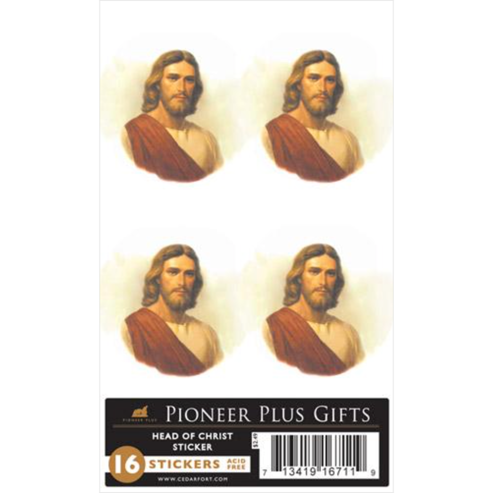 Head of Christ Stickers, , large image number 0