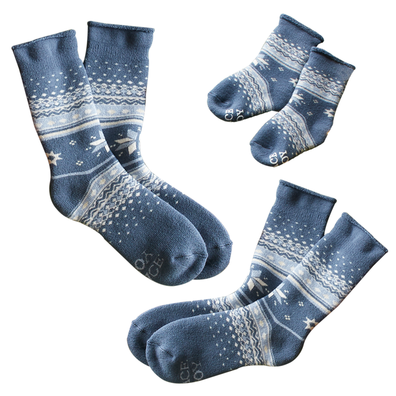 Peace & Joy Christmas Socks, , large image number 0