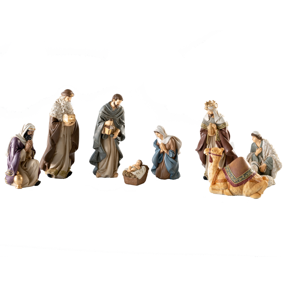 O Come Emmanuel Traditional Nativity Set
