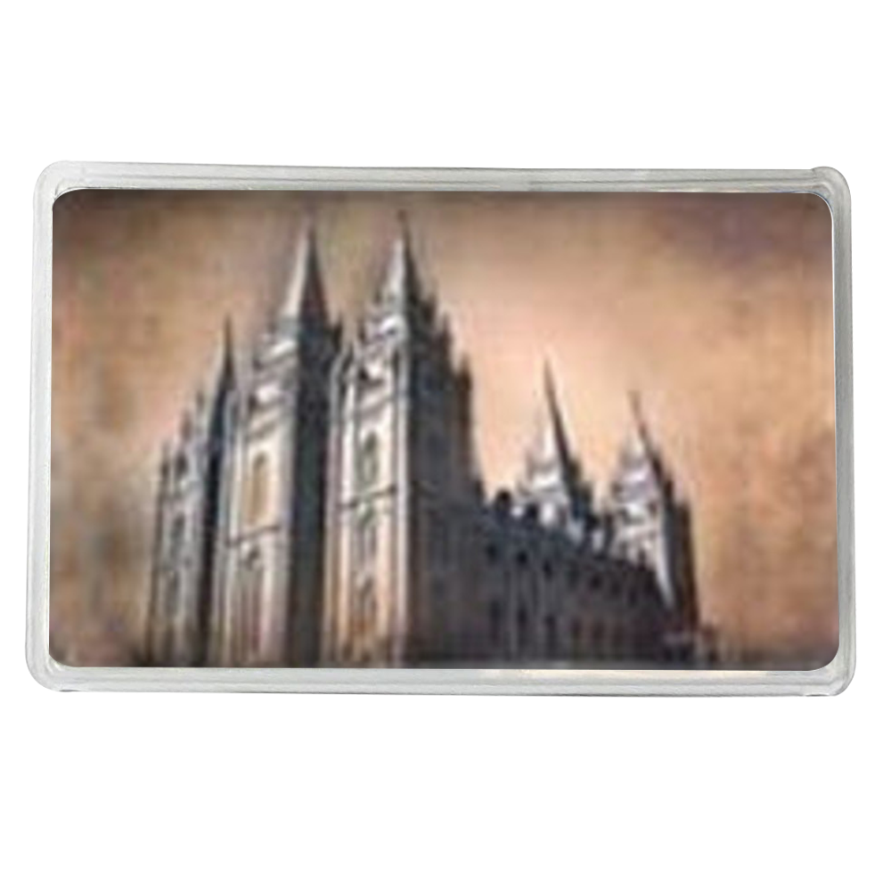 Antique Salt Lake Temple Recommend Holder, , large image number 0