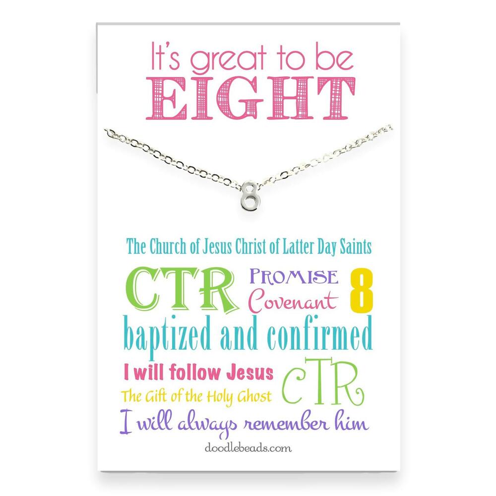 It's Great to Be Eight Necklace, , large image number 2